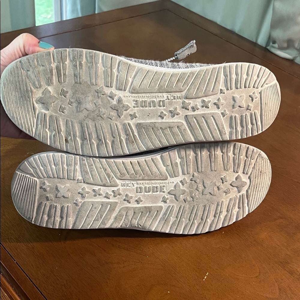 Hey Dude Wally Stretch Granite Textured Sole Shoes - Picture 3 of 9